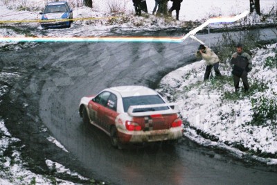 22. Damian Gielata i Zbigniew Cieślar - Subaru Impreza STi  (To zdjęcie w pełnej rozdzielczości możesz kupić na www.kwa-kwa.pl )