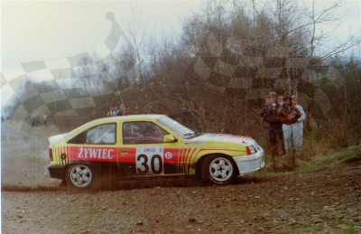 69. Piotr Świeboda i Malina Wiechowska - Opel Kadett GSi 16V.   (To zdjęcie w pełnej rozdzielczości możesz kupić na www.kwa-kwa.pl )