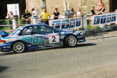 2. Tomasz Czopik i Łukasz Wroński - Subaru Impreza WRC  (To zdjęcie w pełnej rozdzielczości możesz kupić na www.kwa-kwa.pl )