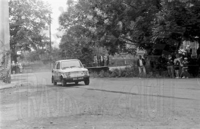 99. Krzysztof Koczur i Andrzej Witek - Fiat 126 Bis.   (To zdjęcie w pełnej rozdzielczości możesz kupić na www.kwa-kwa.pl )