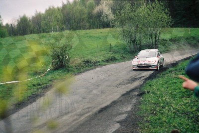 120. Grzegorz Grzyb i Przemysław Mazur - Peugeot 206 Super 1600  (To zdjęcie w pełnej rozdzielczości możesz kupić na www.kwa-kwa.pl )