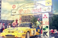 26. Robert Droogmans i Roni Joosten - Ford Sierra Saphire Cosworth.   (To zdjęcie w pełnej rozdzielczości możesz kupić na www.kwa-kwa.pl )