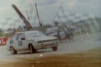 13. Wojciech Koczeski - Toyota Corolla i Adam Kornacki - Peugeot 205 GTi   (To zdjęcie w pełnej rozdzielczości możesz kupić na www.kwa-kwa.pl )