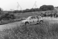 4. Bronislaw Kuzmic i Banic Janez - Renault 5 GT Turbo.   (To zdjęcie w pełnej rozdzielczości możesz kupić na www.kwa-kwa.pl )