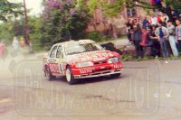 118. Patrick Snijers i Dany Colebunders - Ford sierra Saphire Cosworth 4x4.   (To zdjęcie w pełnej rozdzielczości możesz kupić na www.kwa-kwa.pl )