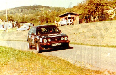 29. Hans Scherrbacher i D.Knaupp - VW Golf GTi 16V.   (To zdjęcie w pełnej rozdzielczości możesz kupić na www.kwa-kwa.pl )