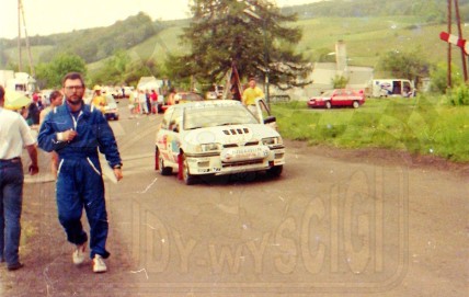 5. Robert Herba i Artur Skorupa - Nissan Sunny GTiR.   (To zdjęcie w pełnej rozdzielczości możesz kupić na www.kwa-kwa.pl )