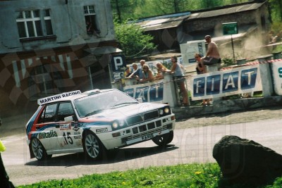 12. Fabio Ghizzi i Piotr Namysłowski - Lancia Delta Integrale  (To zdjęcie w pełnej rozdzielczości możesz kupić na www.kwa-kwa.pl )