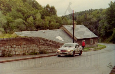 13. Jerzy Wierzbołowski i Bogusław Lepiarz - Ford Sierra Saphire Cosworth RS.   (To zdjęcie w pełnej rozdzielczości możesz kupić na www.kwa-kwa.pl )
