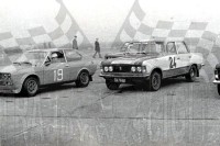 49. Nr.19. Wiesław i Monika Gawron - Fiat 128 Sport coupe 3 porte, nr.24.Marian Bublewicz i Stefan Osika - Polski Fiat 125p 1500  (To zdjęcie w pełnej rozdzielczości możesz kupić na www.kwa-kwa.pl )