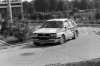 147. Rudiger Pritzkow i Uta Lautmann - Lancia Delta HF Turbo.   (To zdjęcie w pełnej rozdzielczości możesz kupić na www.kwa-kwa.pl )