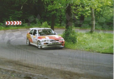 88. Paweł Przybylski i Krzysztof Gęborys - Ford Escort Cosworth RS   (To zdjęcie w pełnej rozdzielczości możesz kupić na www.kwa-kwa.pl )