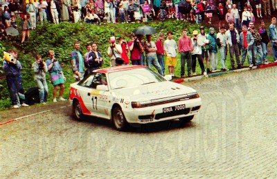 94. Krzysztof Hołowczyc i Maciej Wisławski - Toyota Celica GT4.   (To zdjęcie w pełnej rozdzielczości możesz kupić na www.kwa-kwa.pl )