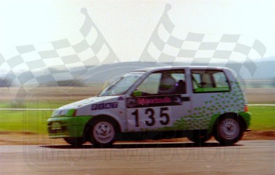 61. Marek Oczkowski - Fiat Cinquecento.   (To zdjęcie w pełnej rozdzielczości możesz kupić na www.kwa-kwa.pl )
