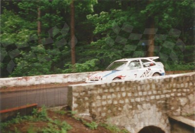 61. Jerzy Wierzbołowski i Bogusław Lepiarz - Ford Escort Cosworth RS   (To zdjęcie w pełnej rozdzielczości możesz kupić na www.kwa-kwa.pl )
