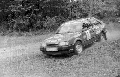 36. Mirosław Krachulec i Marek Kusiak - Mazda 323 Turbo 4wd.   (To zdjęcie w pełnej rozdzielczości możesz kupić na www.kwa-kwa.pl )
