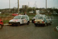 1. Nr.69.Jacek Sikora i Jacek Sciciński - fiat Cinquecento, nr.94.Łukasz Wroński i G.Gajoch - Polski Fiat 126p