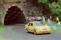 78. Z 0 jechali Błażej Krupa i Piotr Mystkowski - Ford Sierra Saphire Cosworth RS.   (To zdjęcie w pełnej rozdzielczości możesz kupić na www.kwa-kwa.pl )