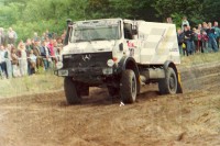 187. K.Bauerle i H.Pohl - Mercedes Benz Unimog 1550L.   (To zdjęcie w pełnej rozdzielczości możesz kupić na www.kwa-kwa.pl )