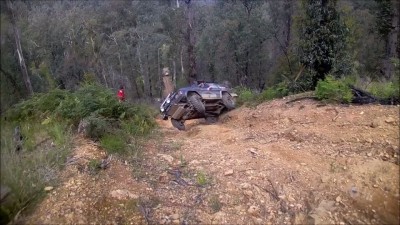 4WD rolled backward || NISSAN || 4WD Fails