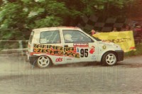 62. Jacek Sikora i Jacek Sciciński - Fiat Cinquecento.   (To zdjęcie w pełnej rozdzielczości możesz kupić na www.kwa-kwa.pl )