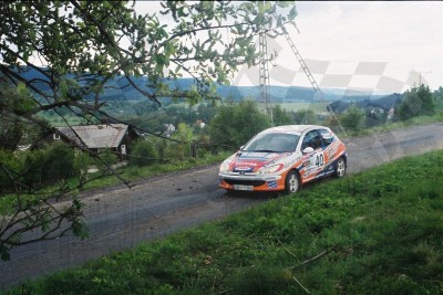 27. Marcin Pasecki i Tomasz Spurek - Peugeot 206 XS  (To zdjęcie w pełnej rozdzielczości możesz kupić na www.kwa-kwa.pl )