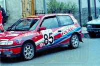 134. Michał Rej i Robert Bromke - Nissan Sunny GTi.   (To zdjęcie w pełnej rozdzielczości możesz kupić na www.kwa-kwa.pl )