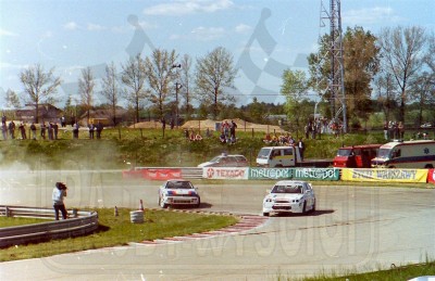 30. Bohdan Ludwiczak - Ford Escort Cosworth i Adam Polak - Toyota Celica GT4  (To zdjęcie w pełnej rozdzielczości możesz kupić na www.kwa-kwa.pl )
