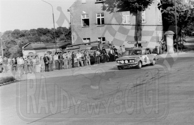 54. Józef Ważny i K.Brzezowski - Polski Fiat 125p 1500  (To zdjęcie w pełnej rozdzielczości możesz kupić na www.kwa-kwa.pl )