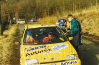 82. Jacek Sikora i Marek Kaczmarek - Fiat Cinquecento Sporting.   (To zdjęcie w pełnej rozdzielczości możesz kupić na www.kwa-kwa.pl )