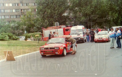 190. Grzegorz Skiba i Igor Bielecki - Lancia Integrale HF 16V Evo.   (To zdjęcie w pełnej rozdzielczości możesz kupić na www.kwa-kwa.pl )