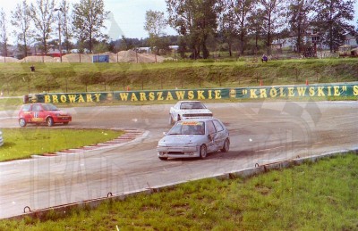 64. Marcin Sienkiewicz - Peugeot 106 XSi i Jacek Ptaszek - Toyota Celica GT4   (To zdjęcie w pełnej rozdzielczości możesz kupić na www.kwa-kwa.pl )