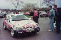 20. Zenon Sawicki i Jarosław Baran - Ford Sierra Saphire Cosworth RS 4x4.   (To zdjęcie w pełnej rozdzielczości możesz kupić na www.kwa-kwa.pl )