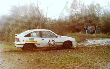 61. Krzysztof Wołkowyski i Robert Domański - Opel Kadett GSi 16V.   (To zdjęcie w pełnej rozdzielczości możesz kupić na www.kwa-kwa.pl )
