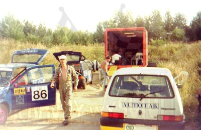98. Nr.86.Fiat Cinquecento Mariusza Pycha.   (To zdjęcie w pełnej rozdzielczości możesz kupić na www.kwa-kwa.pl )