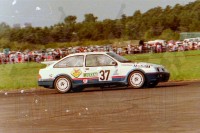 110. Tomasz Dąbrowski - Ford Sierra Cosworth RS.   (To zdjęcie w pełnej rozdzielczości możesz kupić na www.kwa-kwa.pl )