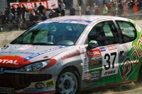 66. Andrzej Spława Neyman i Bartosz Tumidajski - Peugeot 206  (To zdjęcie w pełnej rozdzielczości możesz kupić na www.kwa-kwa.pl )