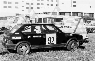 12. Kari Tuukkanen i Jyrki Peltonen - Fiat Ritmo Abarth 130 TC.   (To zdjęcie w pełnej rozdzielczości możesz kupić na www.kwa-kwa.pl )