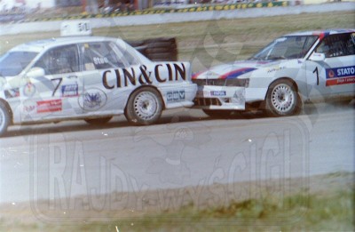 93. Mariusz Stec - Mitsubishi Galant VR4 i Adam Polak - Toyota Celica GT4   (To zdjęcie w pełnej rozdzielczości możesz kupić na www.kwa-kwa.pl )