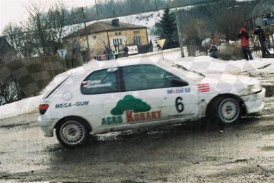 23. Dariusz Grudniewski i Piotr Ziarko - Peugeot 306  (To zdjęcie w pełnej rozdzielczości możesz kupić na www.kwa-kwa.pl )