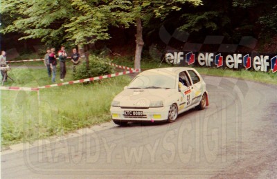 41. Robert Kępka i Klaudiusz Rak - Renault Clio Williams.   (To zdjęcie w pełnej rozdzielczości możesz kupić na www.kwa-kwa.pl )