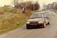 121. Jerzy Dyszy i Krzysztof Różański - Peugeot 205 Rally 1300.   (To zdjęcie w pełnej rozdzielczości możesz kupić na www.kwa-kwa.pl )