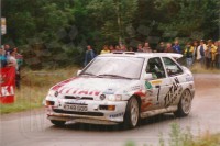 38. Jerzy Wierzbołowski i Bogusław Lepiarz - Ford Escort Cosworth RS.    (To zdjęcie w pełnej rozdzielczości możesz kupić na www.kwa-kwa.pl )