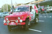 66. J.Reboux i J.Bouchet - Toyota Land Cruiser HZJ 73.   (To zdjęcie w pełnej rozdzielczości możesz kupić na www.kwa-kwa.pl )