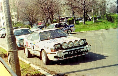 74. Toyota Celica GT4 załogi Paweł Przybylski i Krzysztof Gęborys.   (To zdjęcie w pełnej rozdzielczości możesz kupić na www.kwa-kwa.pl )