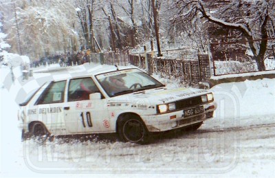 12. Bogdan Herink i Piotr Namysłowski - Renault 11 Turbo.   (To zdjęcie w pełnej rozdzielczości możesz kupić na www.kwa-kwa.pl )