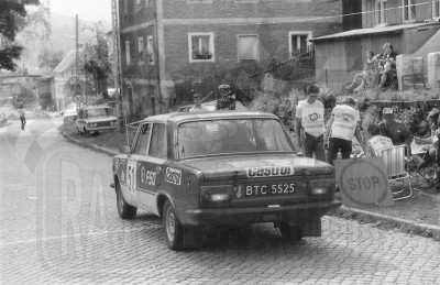 127. Czesław Zadygowicz i Wojciech Drausel - FSO 1500.   (To zdjęcie w pełnej rozdzielczości możesz kupić na www.kwa-kwa.pl )