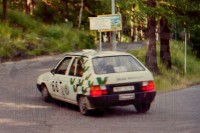 13. J.Stolfa i M.Fanta - Skoda Favorit 136L.   (To zdjęcie w pełnej rozdzielczości możesz kupić na www.kwa-kwa.pl )