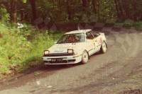 115. Paweł Przybylski i Krzysztof Gęborys - Toyota Celica GT4.   (To zdjęcie w pełnej rozdzielczości możesz kupić na www.kwa-kwa.pl )