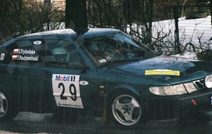 48. Tadeusz Radzimiński i Izabela Trybalska - Saab 900  (To zdjęcie w pełnej rozdzielczości możesz kupić na www.kwa-kwa.pl )